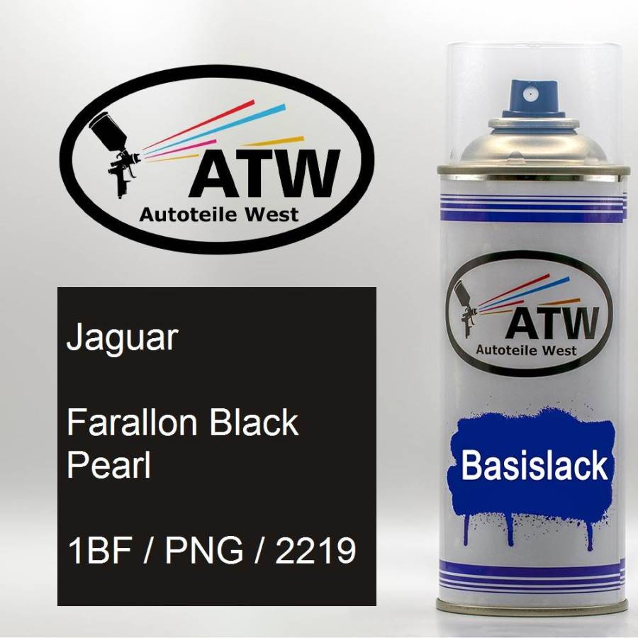 Jaguar, Farallon Black Pearl, 1BF / PNG / 2219: 400ml Sprühdose, von ATW Autoteile West.